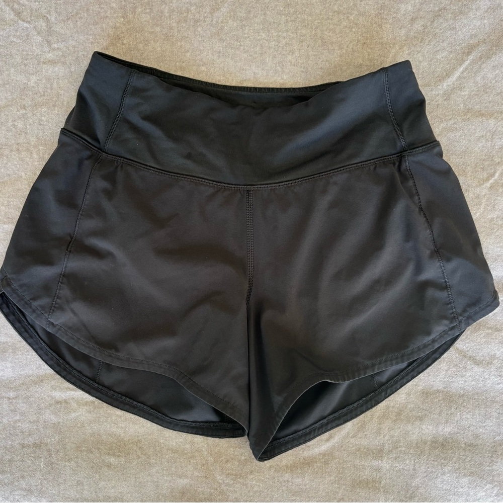 Lululemon Athletica Black Athletic Shorts